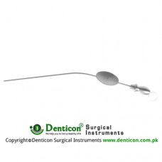 Baron-Schuknecht Suction Tube With Finger Cutt Off Stainless Steel, Working Length - Diameter 75 mm - 1.5 mm Ø